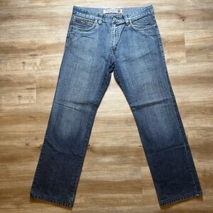 Vintage Diesel Kulter Jeans Men 34x32 Blue Relaxed Straight Baggy Dark Wash Y2K